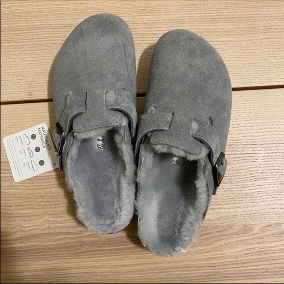 Birkenstock Boston Fur